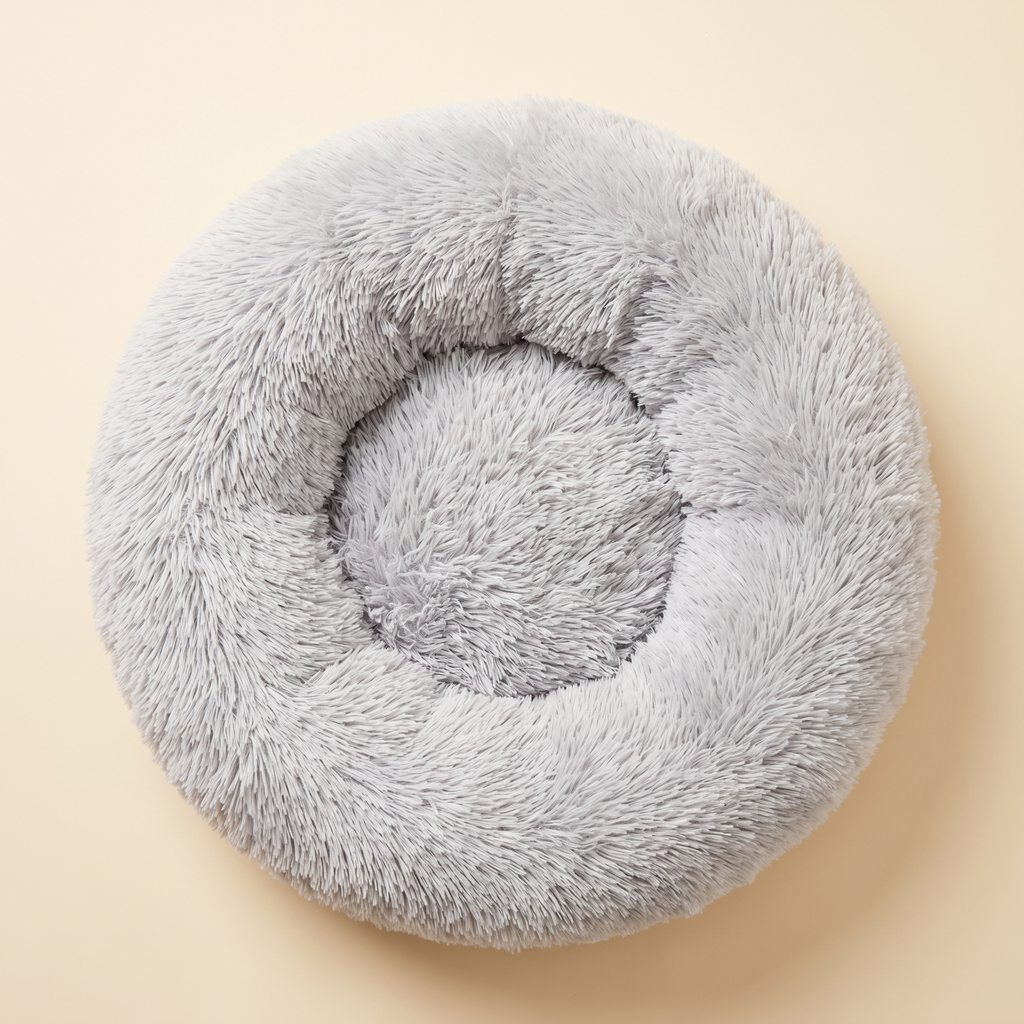 Overhead view showing the circular bolster ring and deep sunken centre