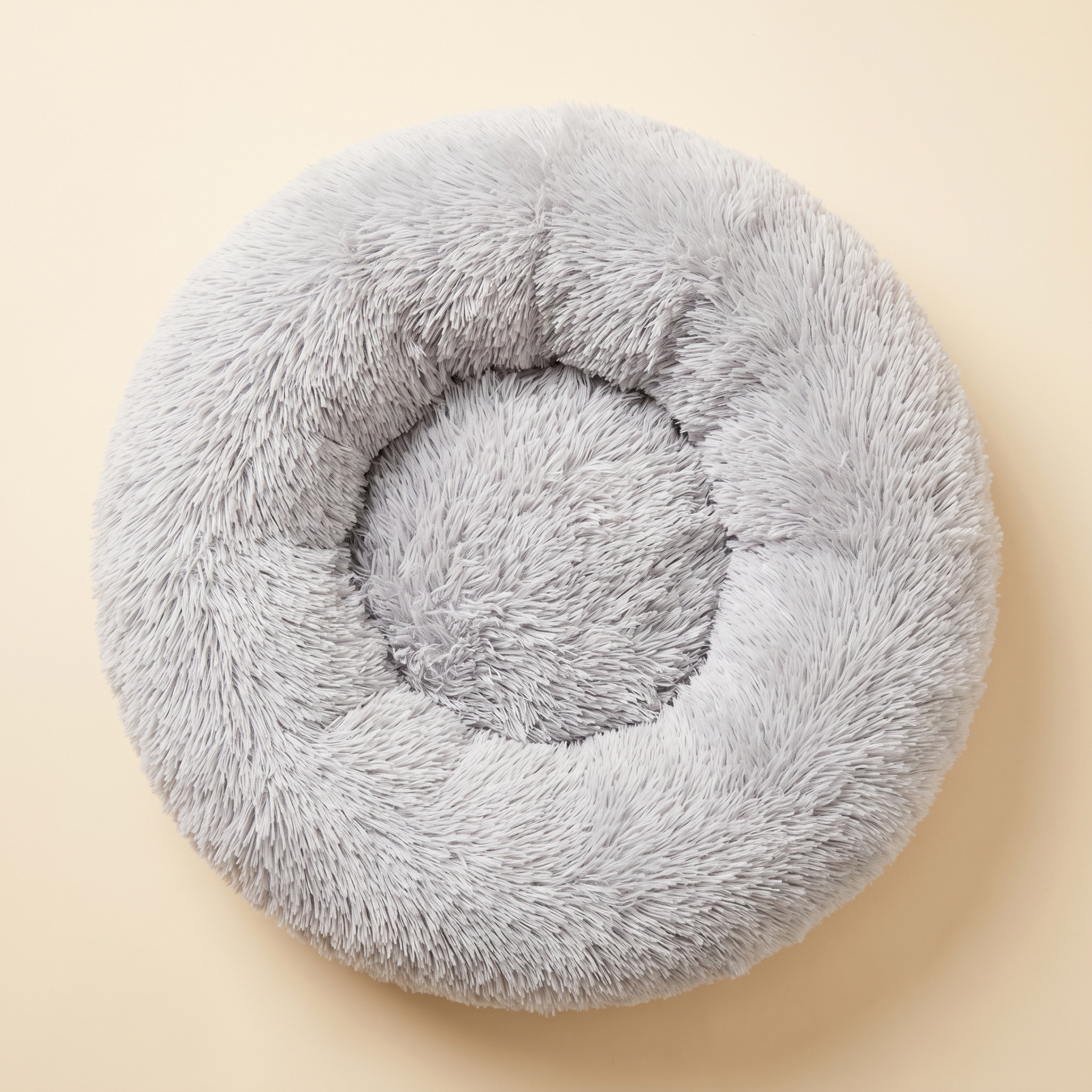 Overhead view showing the circular bolster ring and deep sunken centre