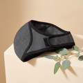 Huddlepaw Calm Ears dog ear muffs in Gray — studio product shot