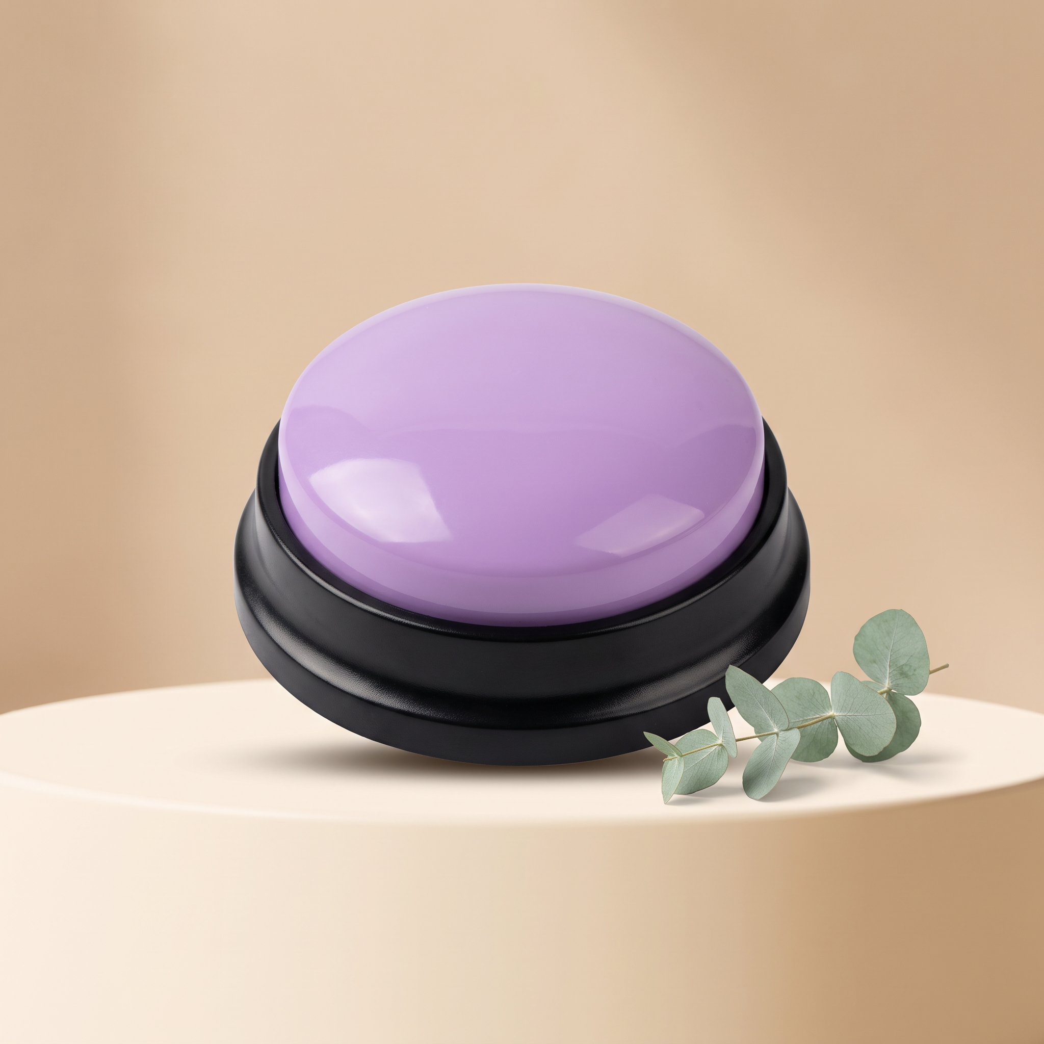 Huddlepaw Talk Button in Purple