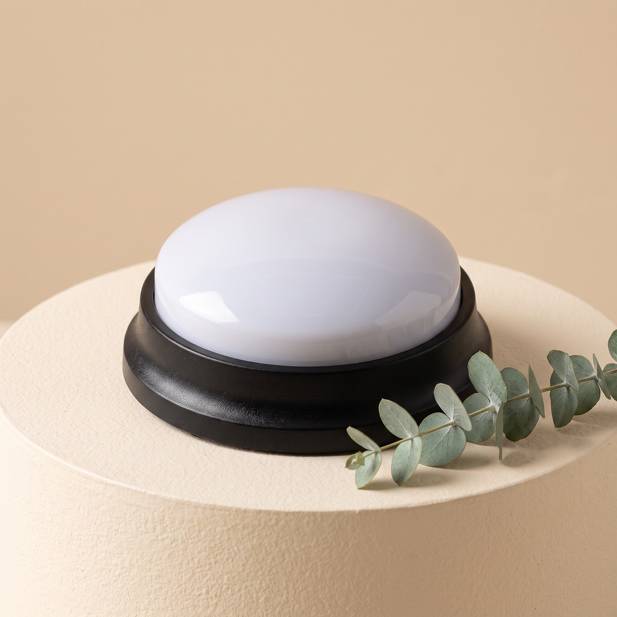 Huddlepaw Talk Button in White