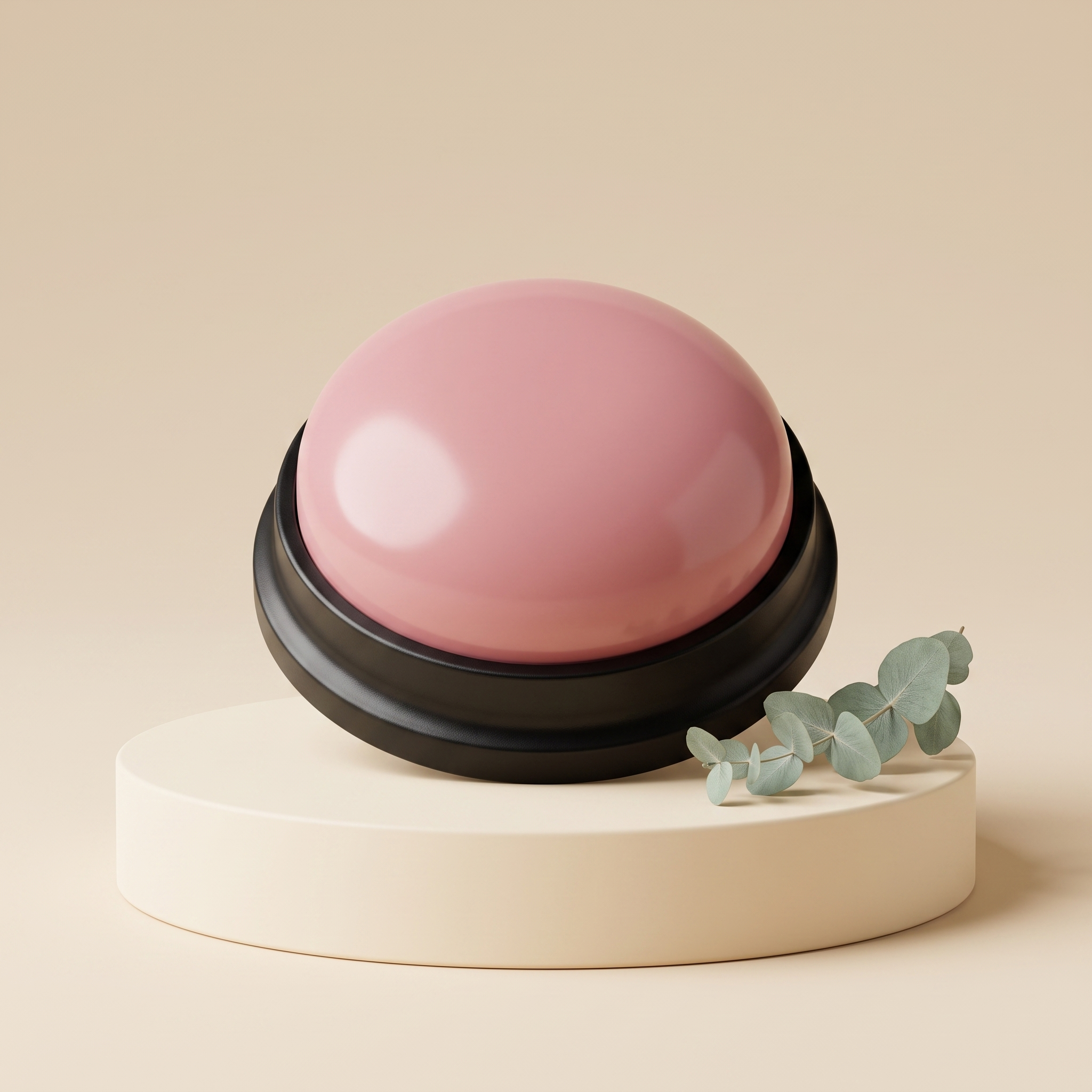 Huddlepaw Talk Button in Pink