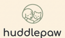 Huddlepaw logo lockup — tight crop for site header